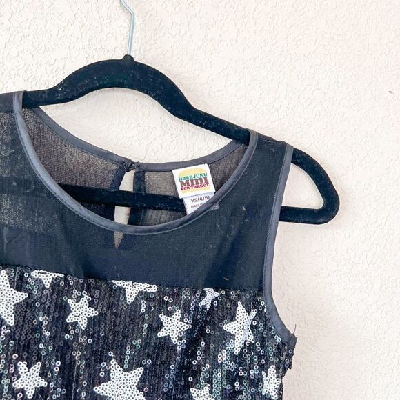 Harajuko Mini Sequin Star Dress,  Size 4/5 - Picture 2 of 5